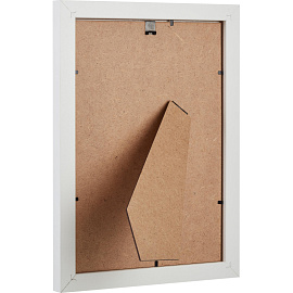 Рамка с паспарту Комус (Attache) А4 21x30 см МДФ багет 18 мм белая