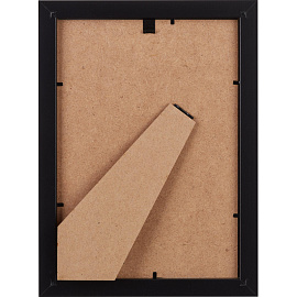 Рамка с паспарту Комус (Attache) А4 21x30 см МДФ багет 18 мм черная