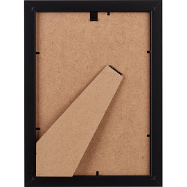 Рамка с паспарту Комус (Attache) А4 21x30 см МДФ багет 18 мм черная