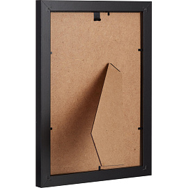 Рамка с паспарту Комус (Attache) А4 21x30 см МДФ багет 18 мм черная