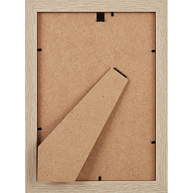 Рамка с паспарту Комус (Attache) А4 21x30 см МДФ багет 18 мм бежевая