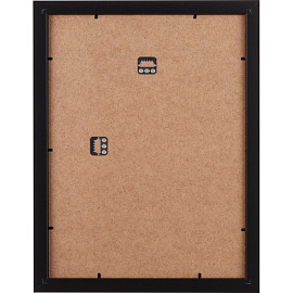 Рамка с паспарту Комус (Attache) А3 30x40 см МДФ багет 18 мм черная