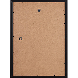 Рамка с паспарту Комус (Attache) 50x70 см МДФ багет 18 мм черная