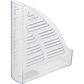 Лоток вертикальный для бумаг 70 мм Attache прозрачный