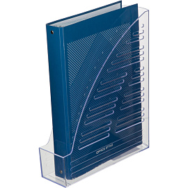 Лоток вертикальный для бумаг 70 мм Attache прозрачный