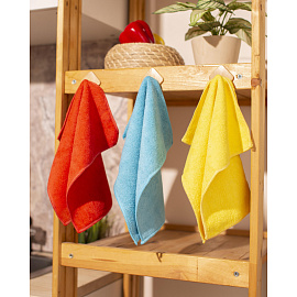 Салфетки хозяйственные Luscan микрофибра 30x30 см 300 г/кв.м (3 штуки в упаковке)