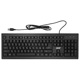 Клавиатура проводная Acer OKW120 black (ZL.KBDEE.006)