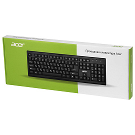 Клавиатура проводная Acer OKW120 black (ZL.KBDEE.006)