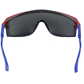 Очки защитные открытые универсальные РОСОМЗ О37 Universal Titan затемненные чёрные (13725)