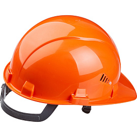 Каска защитная РОСОМЗ СОМЗ-55 FavoriT оранжевая со ступенчатым механизмом (75514)