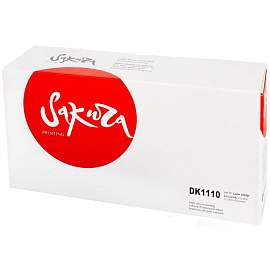 Фотобарабан Sakura DK-1110 SADK1110 для Kyocera черный совместимый