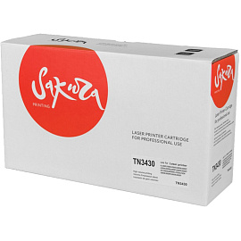 Картридж лазерный Sakura TN-3430 SATN3430 для Brother черный совместимый