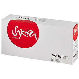 Картридж лазерный Sakura TN-421BK SATN421BK для Brother черный совместимый