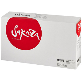 Блок фотобарабана Sakura DR-2175 для Brother (SADR2175) черный совместимый