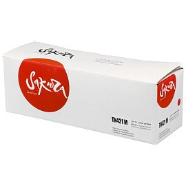 Картридж лазерный Sakura TN-421M SATN421M для Brother пурпурный совместимый
