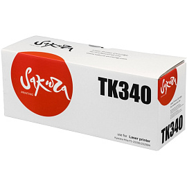 Картридж лазерный Sakura TK-340 SATK340/1T02J00EUC для Kyocera черный совместимый