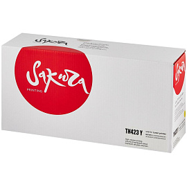 Картридж лазерный Sakura TN-423Y SATN423Y для Brother желтый совместимый