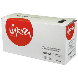 Картридж лазерный Sakura 106R03621 для Xerox черный совместимый