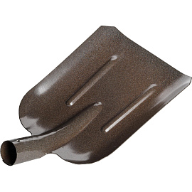 Лопата совковая сталь с рёбрами жёсткости без черенка