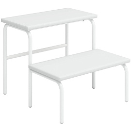 Подставка медицинская двухступенчатая Пм-МСК/МСК-209 (белый)