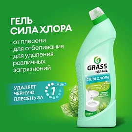 Средство для сантехники чистящее Grass 0.75 л для чистки ванн и душевых/для уборки туалета