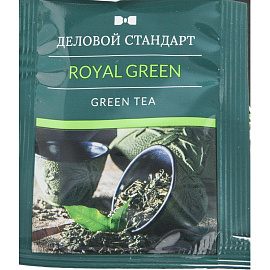 Чай зеленый Деловой стандарт Royal Green tea 100 пакетиков