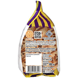 Сухари Семейка Озби с изюмом в сахаре 300 г