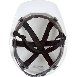 Каска защитная РОСОМЗ СОМЗ-55 FavoriT белая со ступенчатым механизмом (75517)