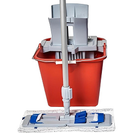 Комплект для уборки Росмоп PRO-20+ (моющая насадка и ведро 20 л с отжимом)