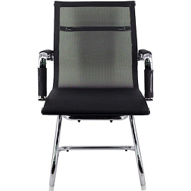 Конференц-кресло Everprof Opera CF черное (сетка, металл хромированный)