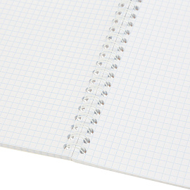 Тетрадь общая Attache Акварель A5 80 листов в клетку на спирали (обложка розовая)