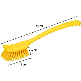 Щётка FBK жёсткая 410x50 мм жёлтая