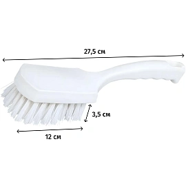 Щётка FBK средней жёсткости 275x70 мм белая