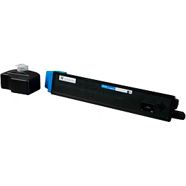 Картридж лазерный Sakura TK-895C SATK895C/1T02K0CNL0 для Kyocera голубой совместимый