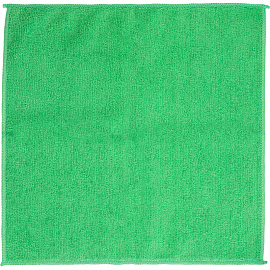 Салфетки хозяйственные Luscan Professional микрофибра 30x30 см 300 г/кв.м зелёные (3 штуки в упаковке)