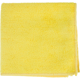 Салфетки хозяйственные Luscan Professional микрофибра 30х30 см 300 г/кв.м желтые (3 штуки в упаковке)