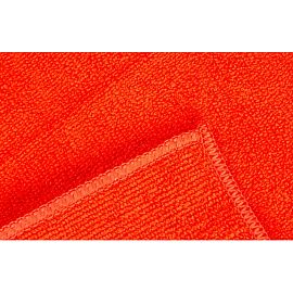 Салфетки хозяйственные Luscan Professional микрофибра 40х40 300 г/кв.м красные (3 штуки в упаковке)