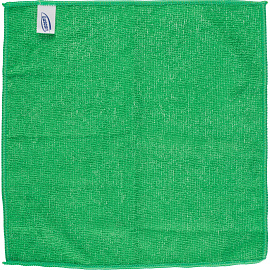 Салфетки хозяйственные Luscan Professional микрофибра 40x40 см 300 г/кв.м зелёные (3 штуки в упаковке)