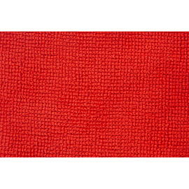 Салфетка хозяйственная Luscan микрофибра 30x30 см 200 г/кв.м красная