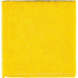 Салфетка хозяйственная микрофибра 30х30 см 200 г/кв.м желтая