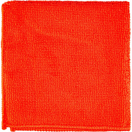 Салфетка хозяйственная микрофибра 30x30 см 200 г/кв.м красная