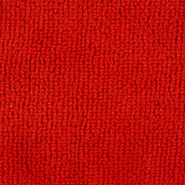 Салфетка хозяйственная микрофибра 30x30 см 280 г/кв.м красная