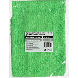 Тряпка для пола 50x80 см микрофибра 220 г/кв.м зелёная