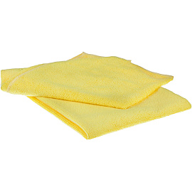 Тряпка для пола 50x80 см микрофибра 220 г/кв.м жёлтая