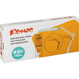 Светильник настольный ProMega jet/Комус 2003CL белый