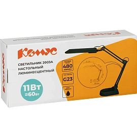 Светильник настольный Комус (ProMega jet) 2003A чёрный