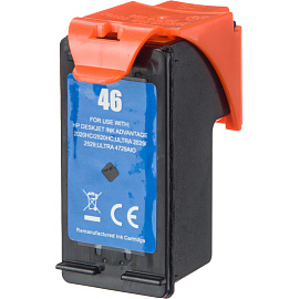 Картридж струйный Комус 46 CZ637AE для HP черный совместимый