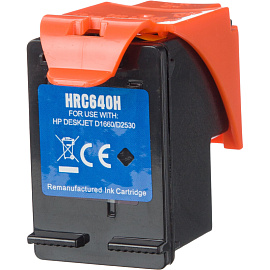 Картридж струйный Комус 121 3 CC640HE для HP черный совместимый