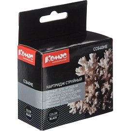 Картридж струйный Комус 121 3 CC640HE для HP черный совместимый