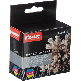 Картридж струйный Комус 121 CC643HE для HP цветной совместимый